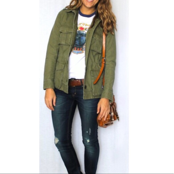 I ❤️ RONSON Jackets & Blazers - OLIVE UTILITY JACKET